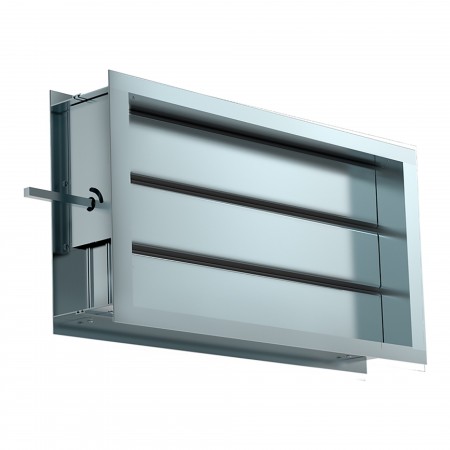 Клапан воздушный с подставкой под электропривод SHUFT DRr 1000x200 Клапан воздушный с подставкой под электропривод SHUFT DRr 1000x200